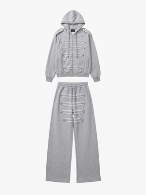 Military Napoleon Button Boxy Fit Set