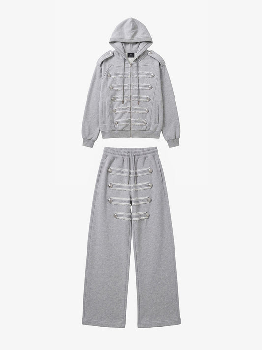 Military Napoleon Button Boxy Fit Set
