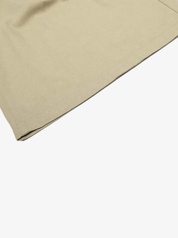 Cotton Pleated Wide Leg Jorts 