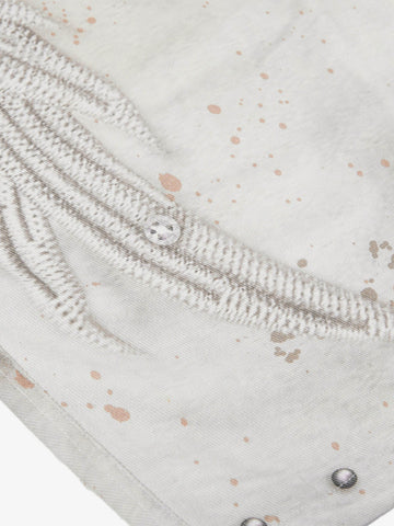 Wing Rivet Dirty Wash Jeans