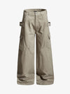 Vintage Strap Detail Carpenter Pants