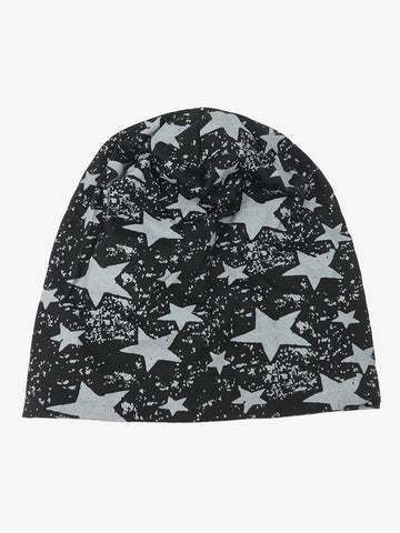 Street Double-Layer Five-Pointed Star Pullover Hat 