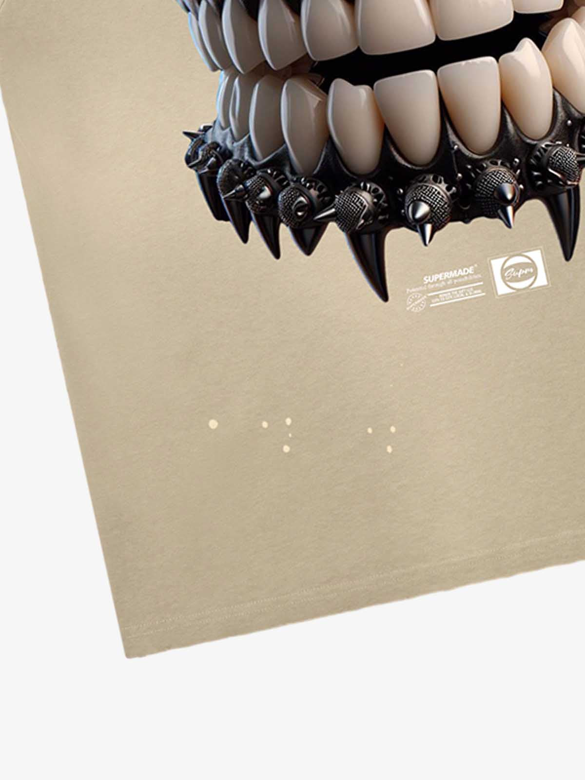 Spiked Teeth Graphic T-Shirt 