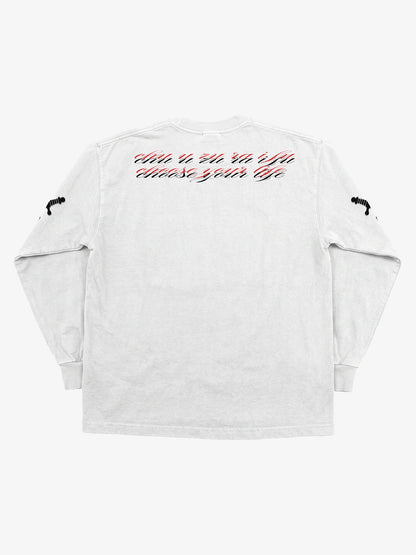 Sword Snake Graphic Long Sleeve Tee