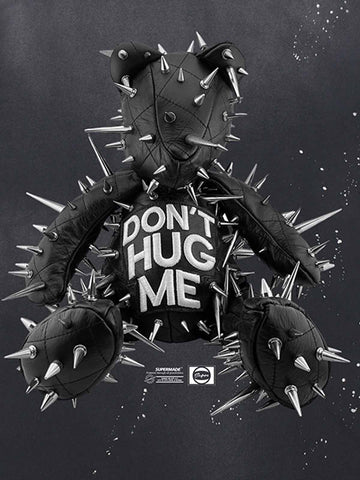 Spiked Bear Graphic T-Shirt 