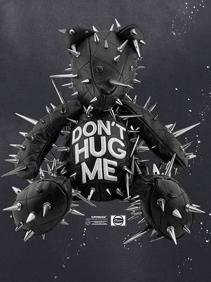 Spiked Bear Graphic T-Shirt 