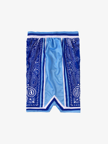 Paisley Print Soccer Shorts 