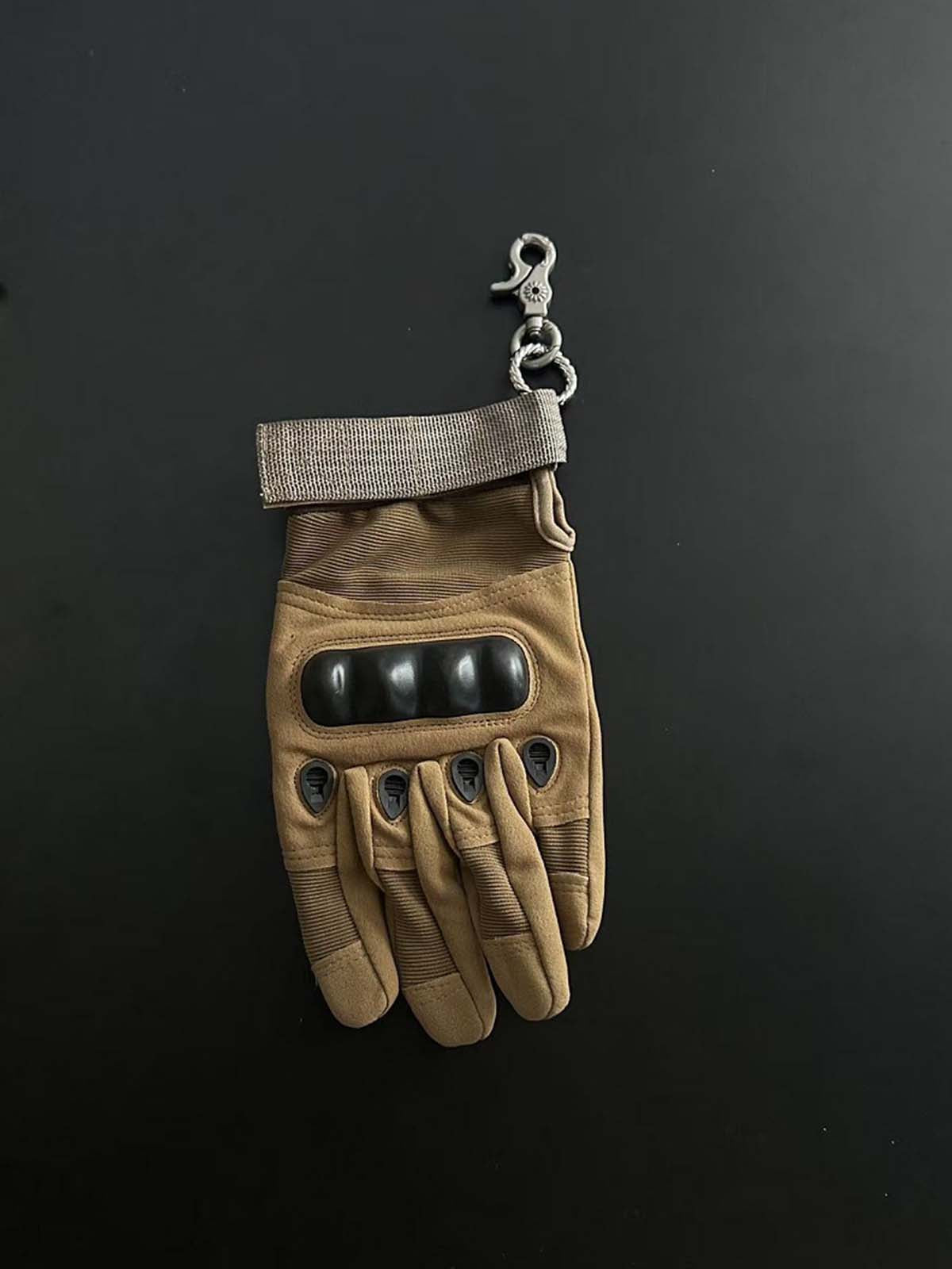 Vintage Glove Keychain Charm 