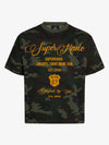 Camouflage Script Logo Graphic T-Shirt 
