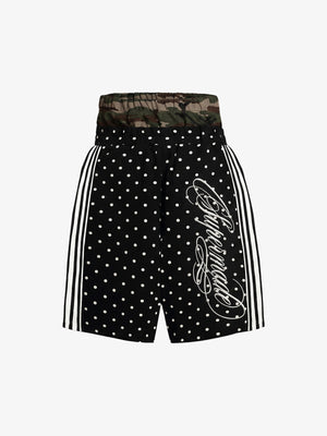 Double Waist Polka Dot Shorts