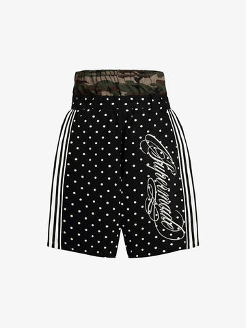 Double Waist Polka Dot Shorts