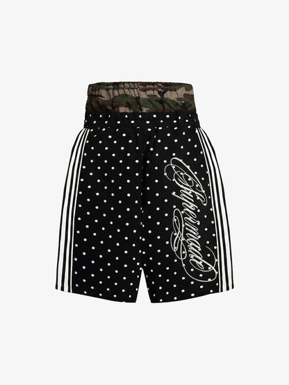 Double Waist Polka Dot Shorts