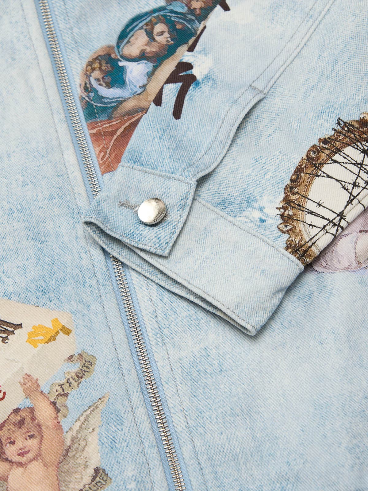 Artistic Renaissance Denim Set - 2484 