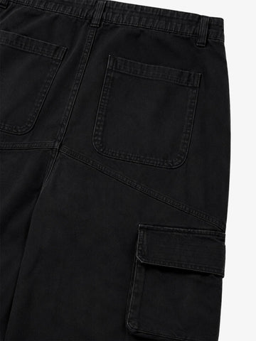 Washed Multi-Pocket Cargo Pants