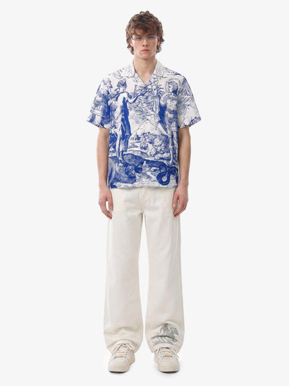 Mythological Graphic Hawaiian Shirt