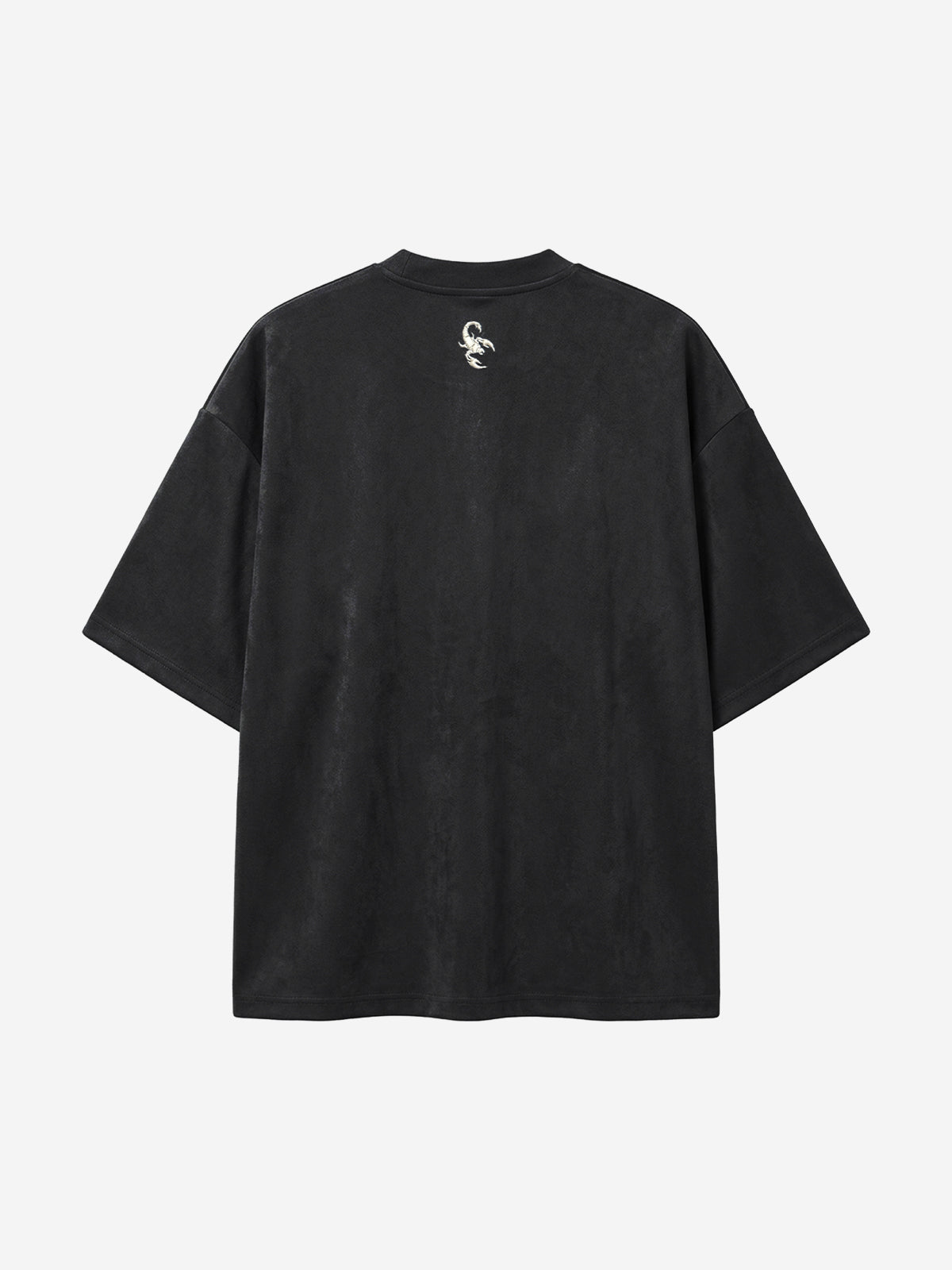 Suede Oversized Streetwear T-Shirt