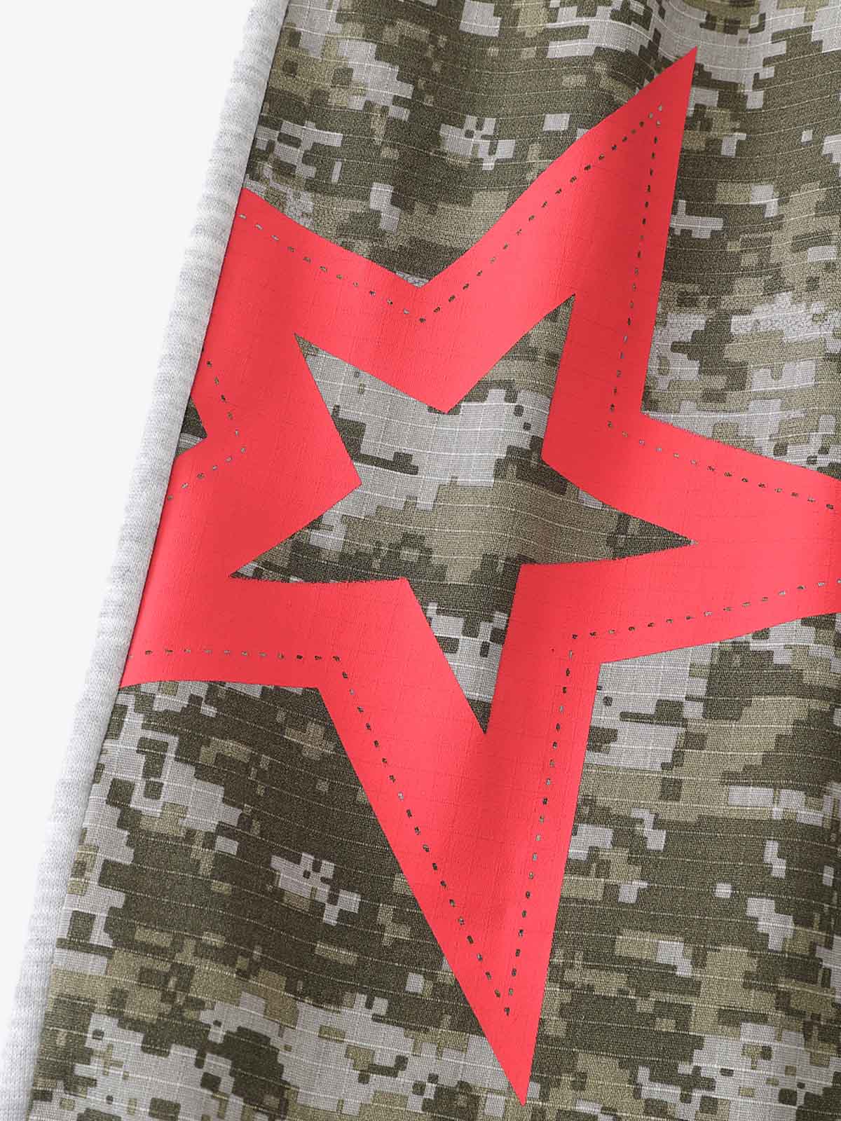 Star Patch Camo Pants