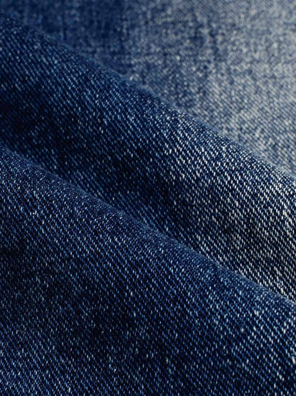 Belted Curved Seam Wide Leg Jorts