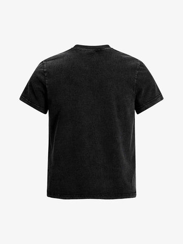 Cross Script Typography T-Shirt 