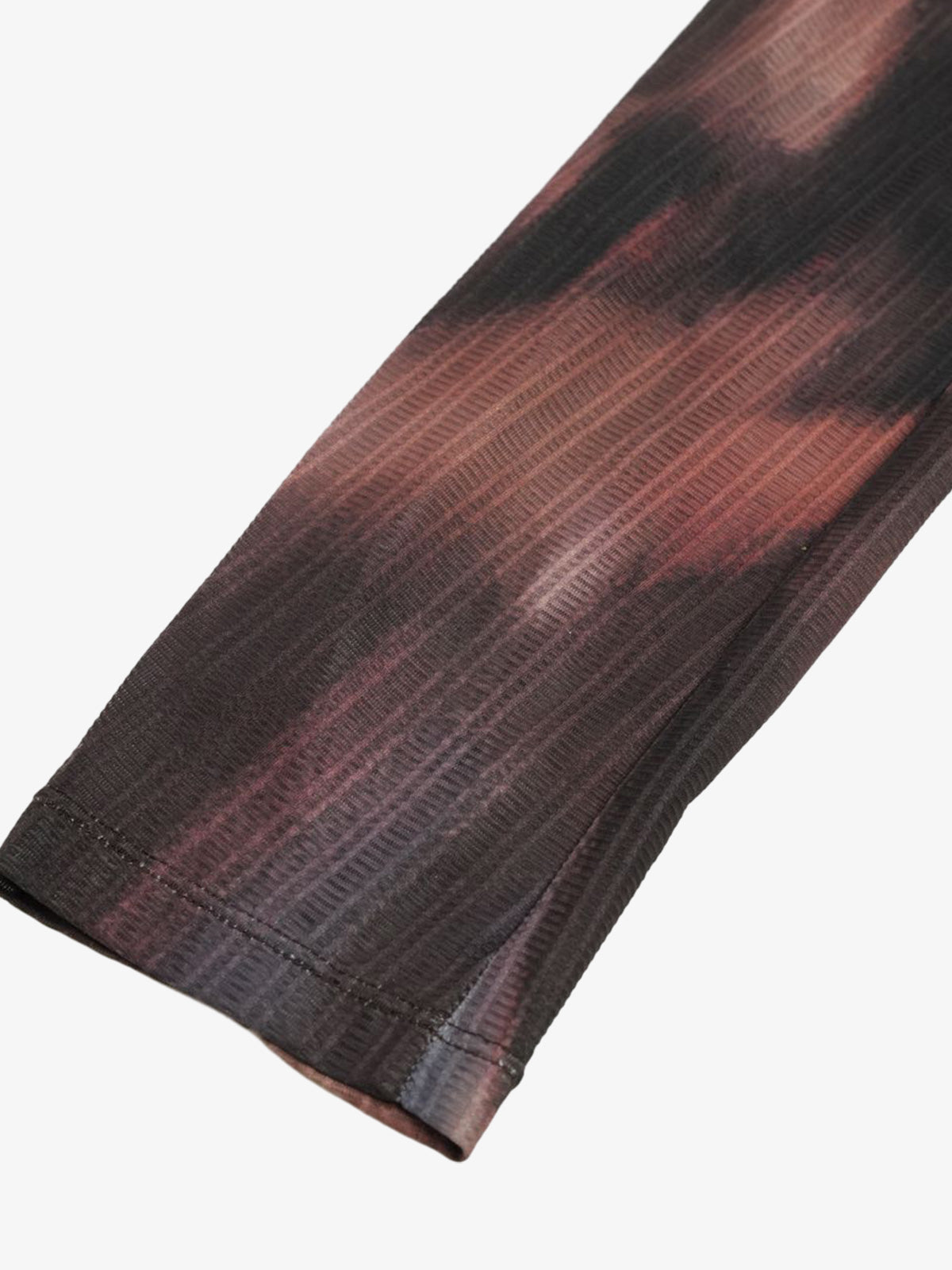 Tie-Dye Patchwork Long Sleeve Tee