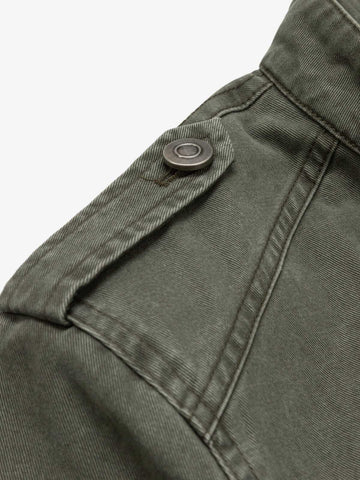 Military Napoleon Button Slim Jacket