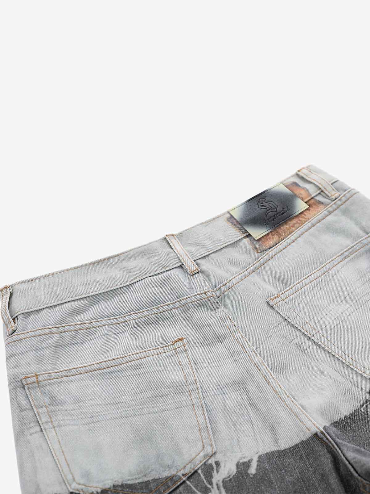 3D Printed Trompe L'oeil Jeans