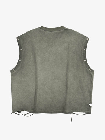 Vintage Cathedral Window Sleeveless T-Shirt 