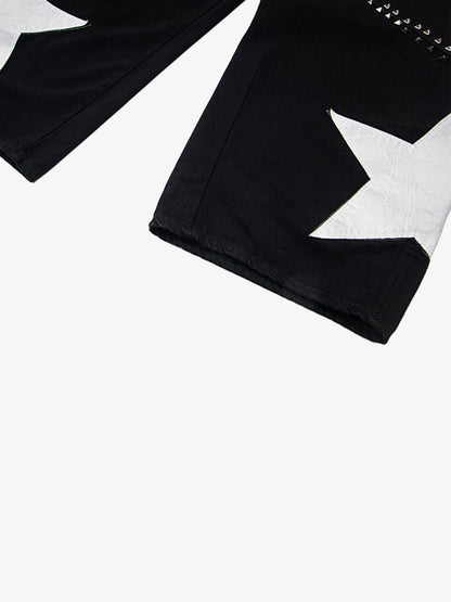 Star Patchwork Jeans