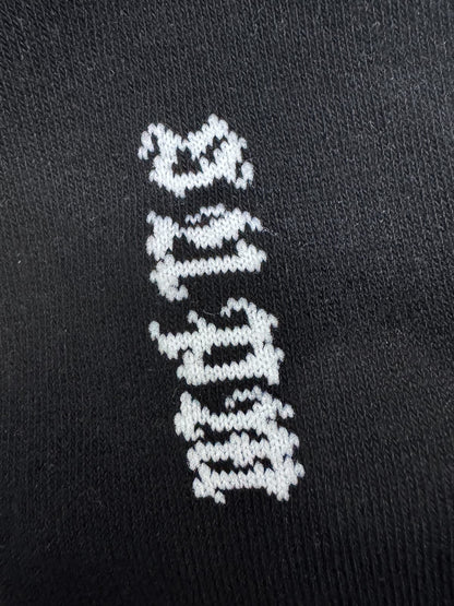 Street S Logo Design Black Socks 