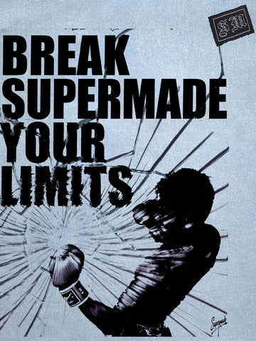 Washed Break Limits Graphic T-Shirt