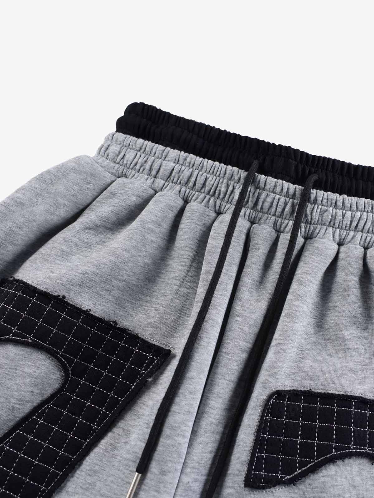 Double-Waisted Ruched Sweatpants 
