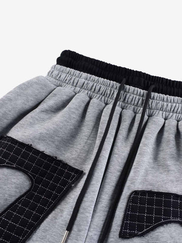 Double-Waisted Ruched Sweatpants 