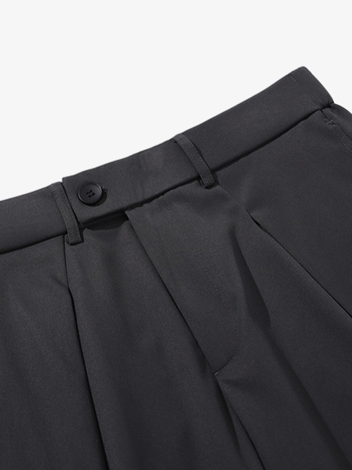 Pleated Drape Bootcut Suit Pants - 2588 