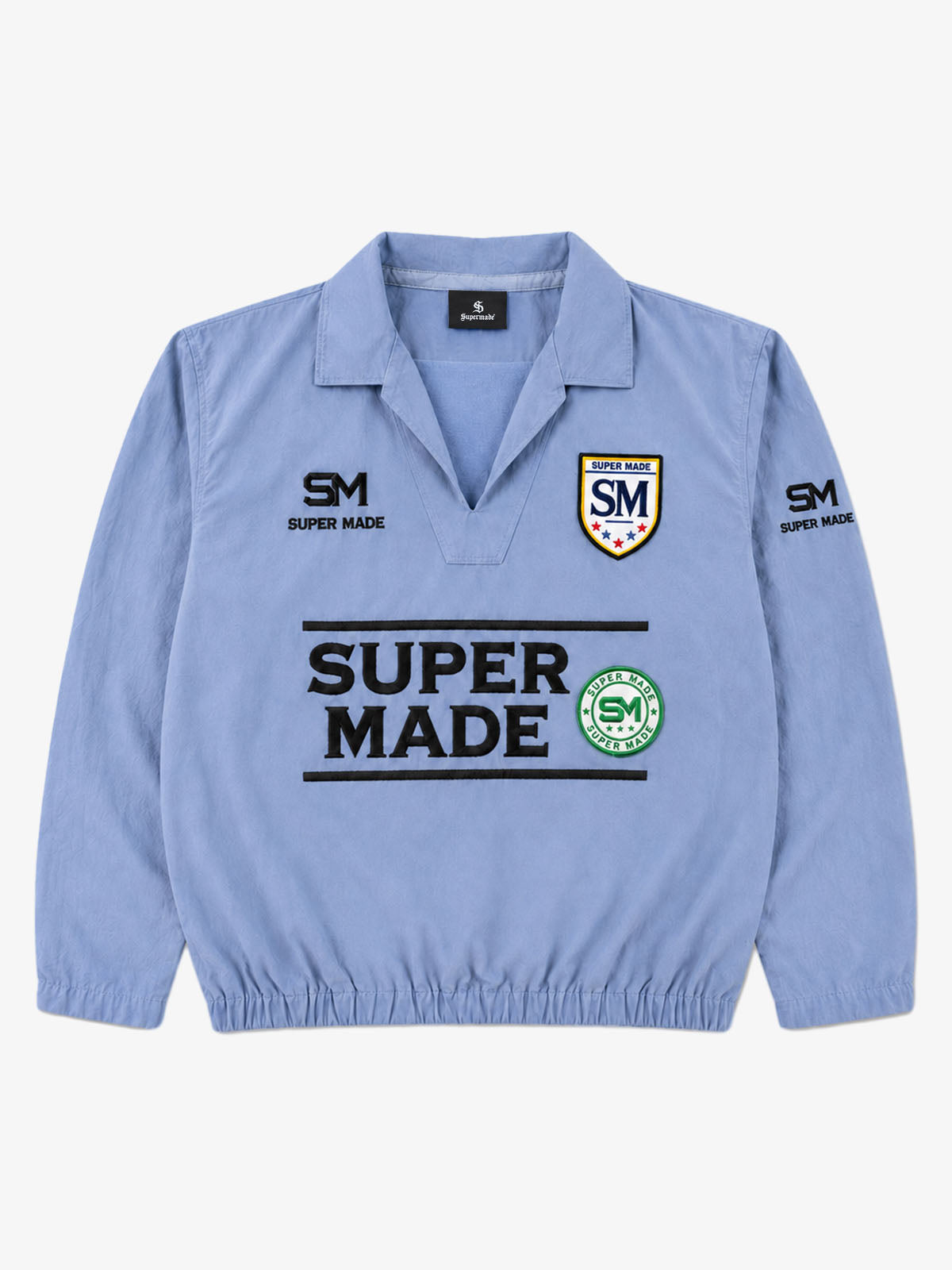 Soccer Graphic Collared Pullover