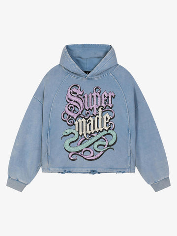 Gothic Snake Hoodie