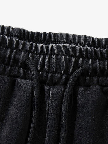 Dark Gothic Print Shorts