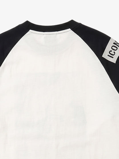 Color-Block Oversized Long Sleeve Tee