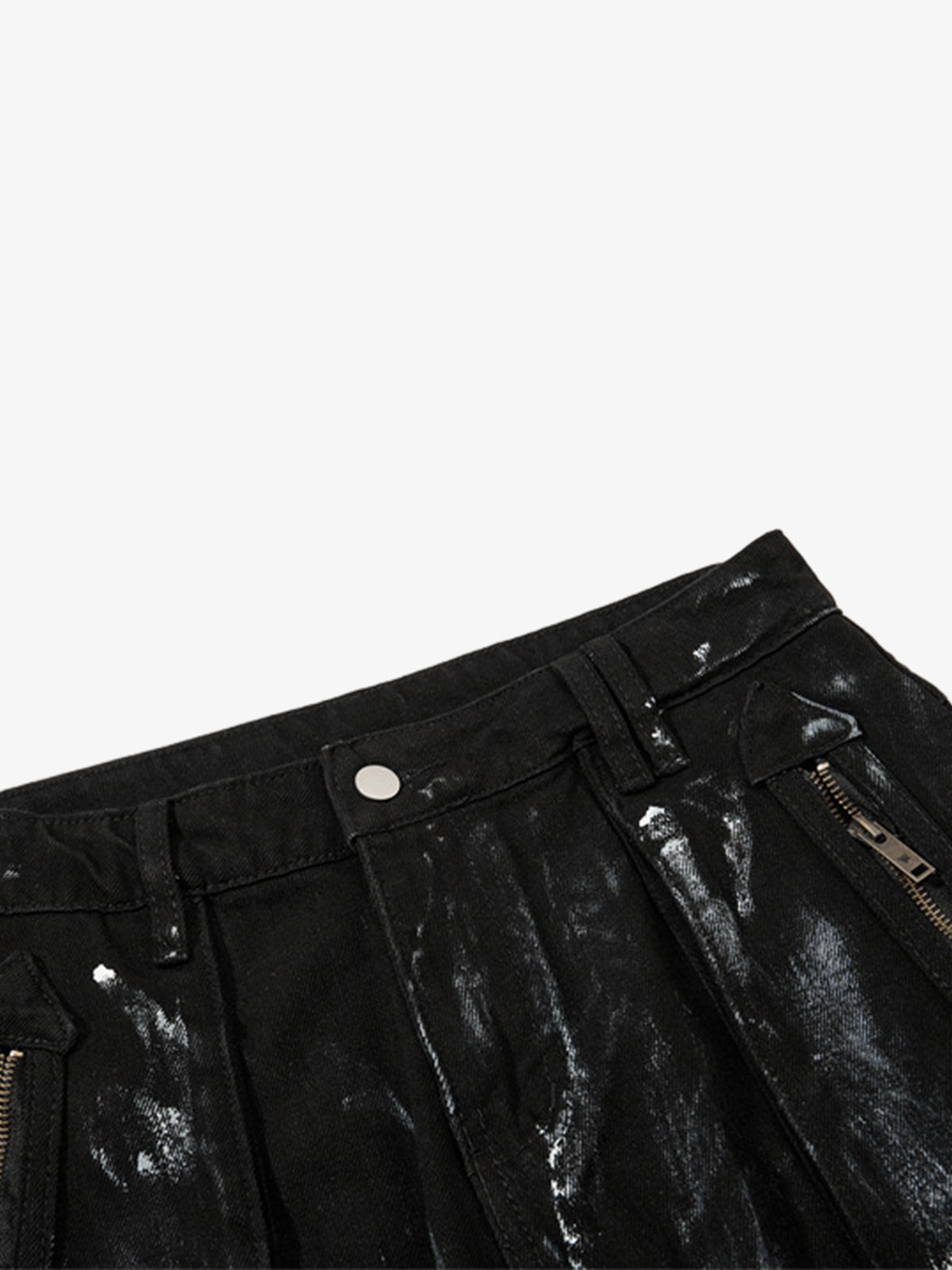 Deconstructed Layered Patchwork Cargo Pants