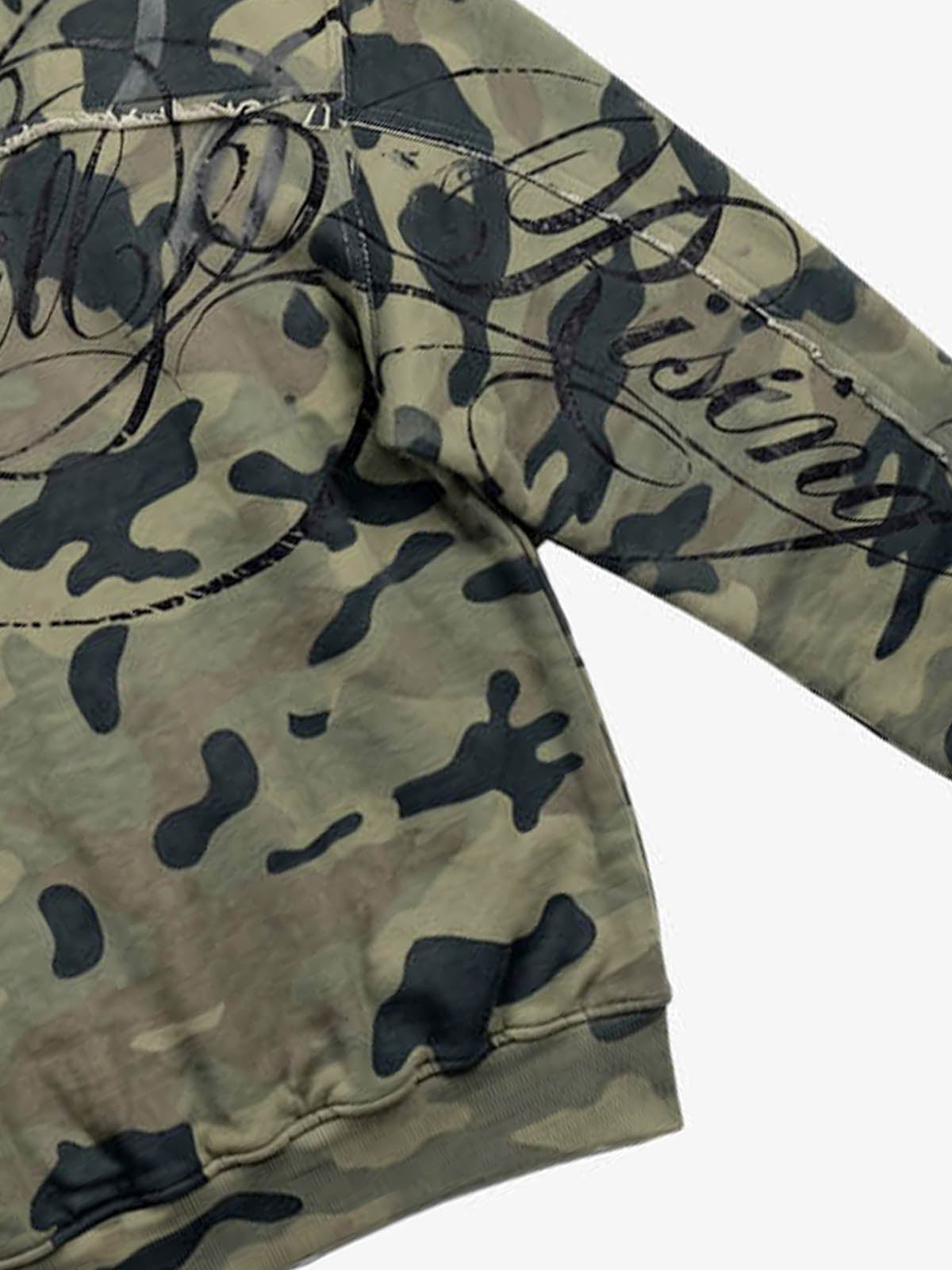 Camo Knit Hoodie