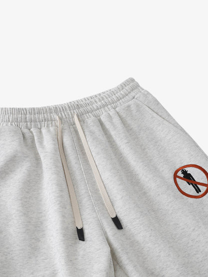Star Embroidered Sweatpants