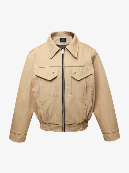 Cropped Workwear Jacket