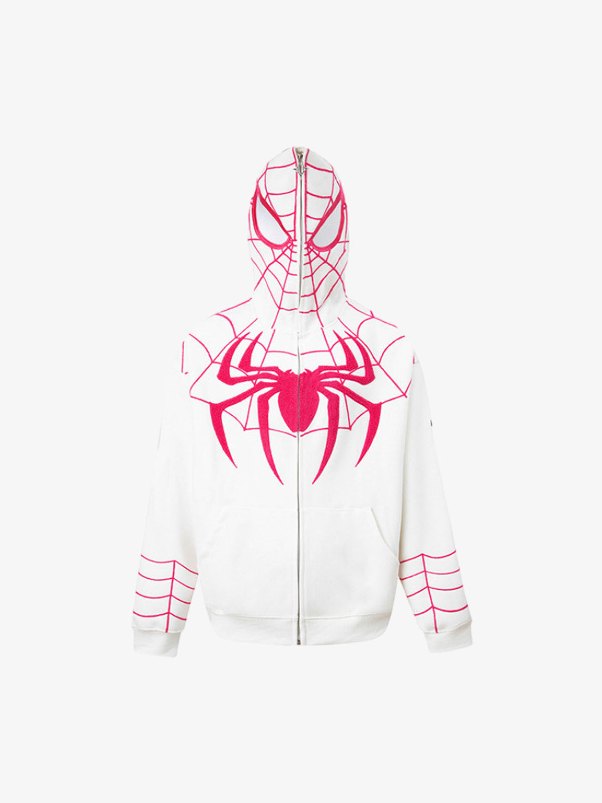 Spider Graphic Zip Hoodie