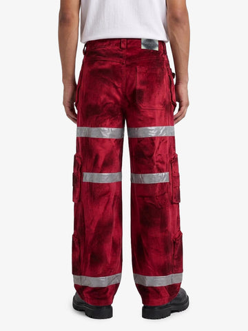 Cyberpunk Reflective Multi-Pocket Cargo Pants
