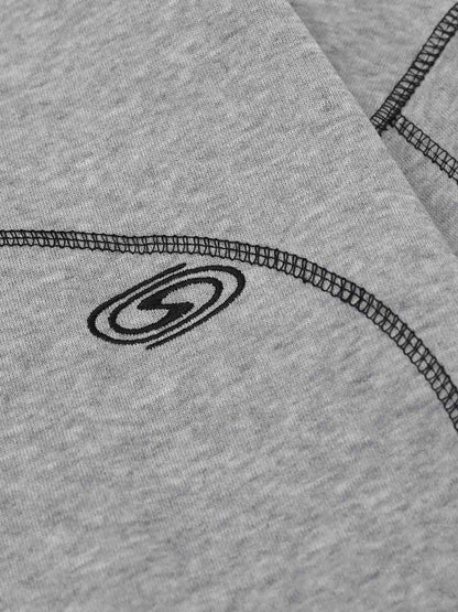Logo Embroidered Zip Hoodie