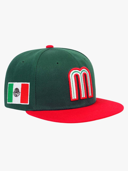 Mexico Team Embroidered Baseball Cap