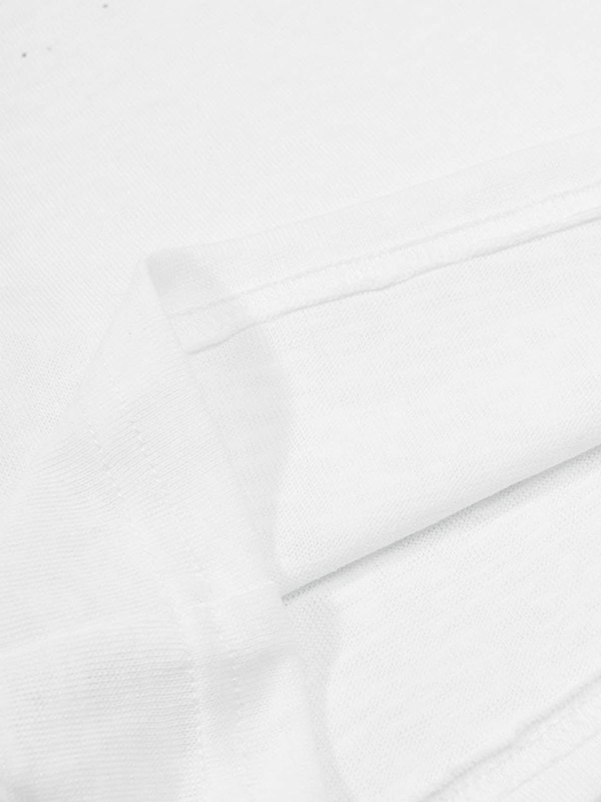 Supermade Industrial Text Print Long Sleeve Henley T-Shirt 