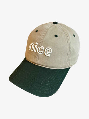 Color-Block Nice Letter Baseball Cap