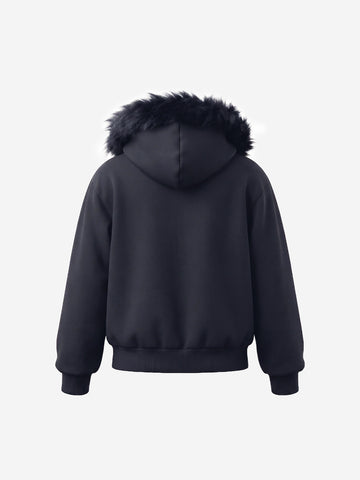 Fleece Hoodie Cardigan Tracksuit