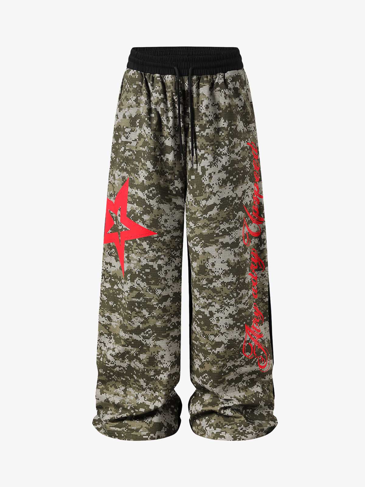 Star Patch Camo Pants