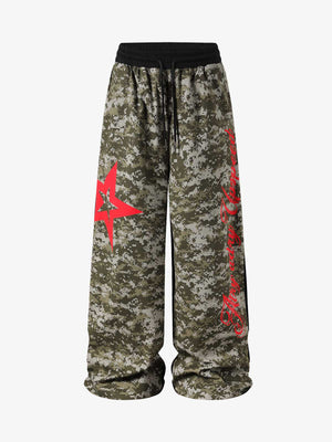 Star Patch Camo Pants